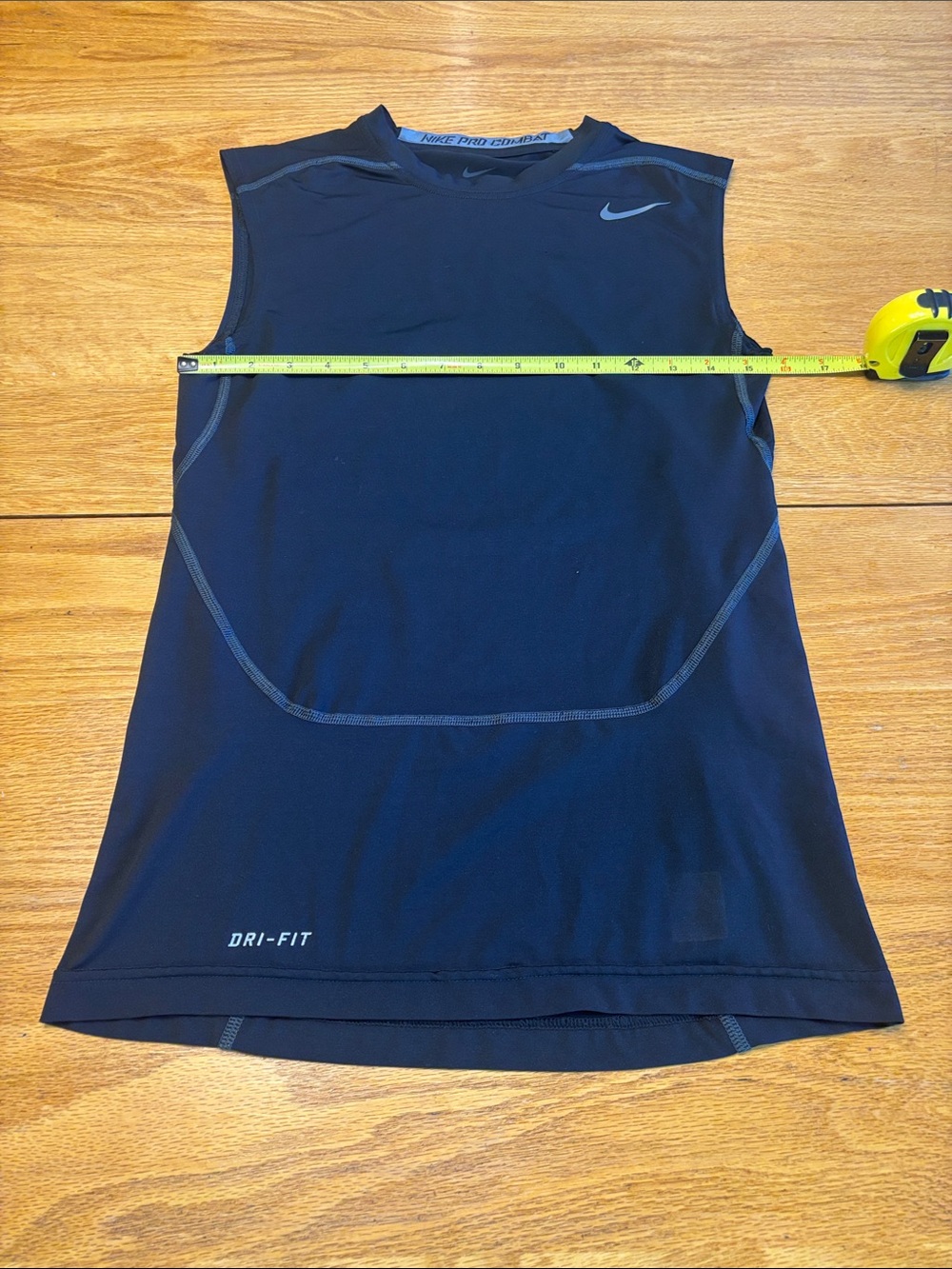 Nike Black and White Athletic Shorts with Two Black Performance Tops - Picture 8 of 9